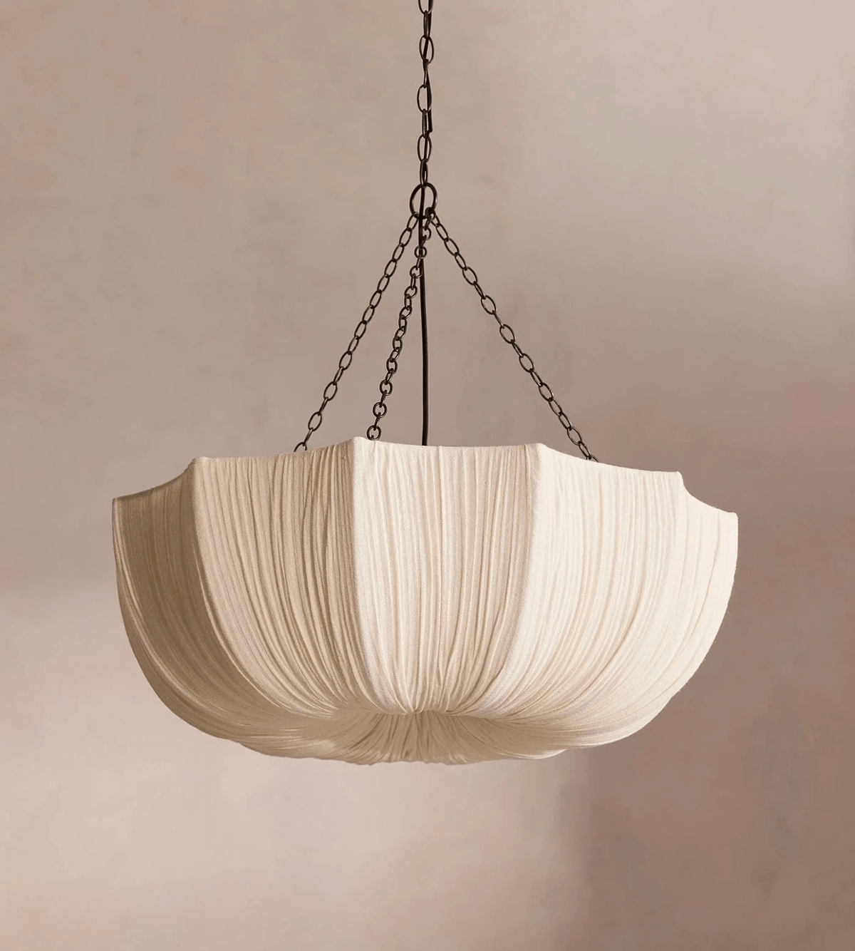 Evenq Lustre Suspendu Vintage En Tissu-Cielum