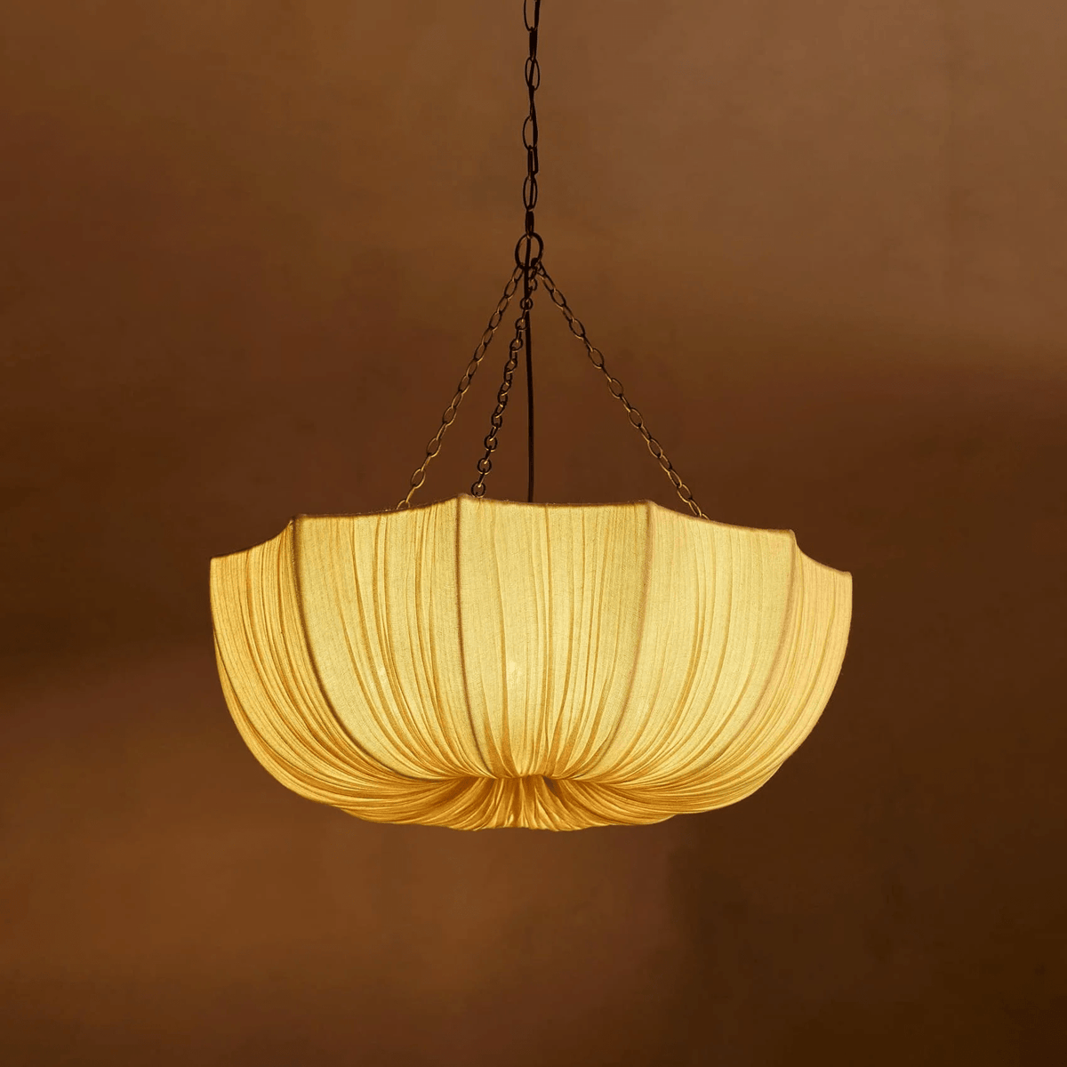 Evenq Lustre Suspendu Vintage En Tissu-Cielum