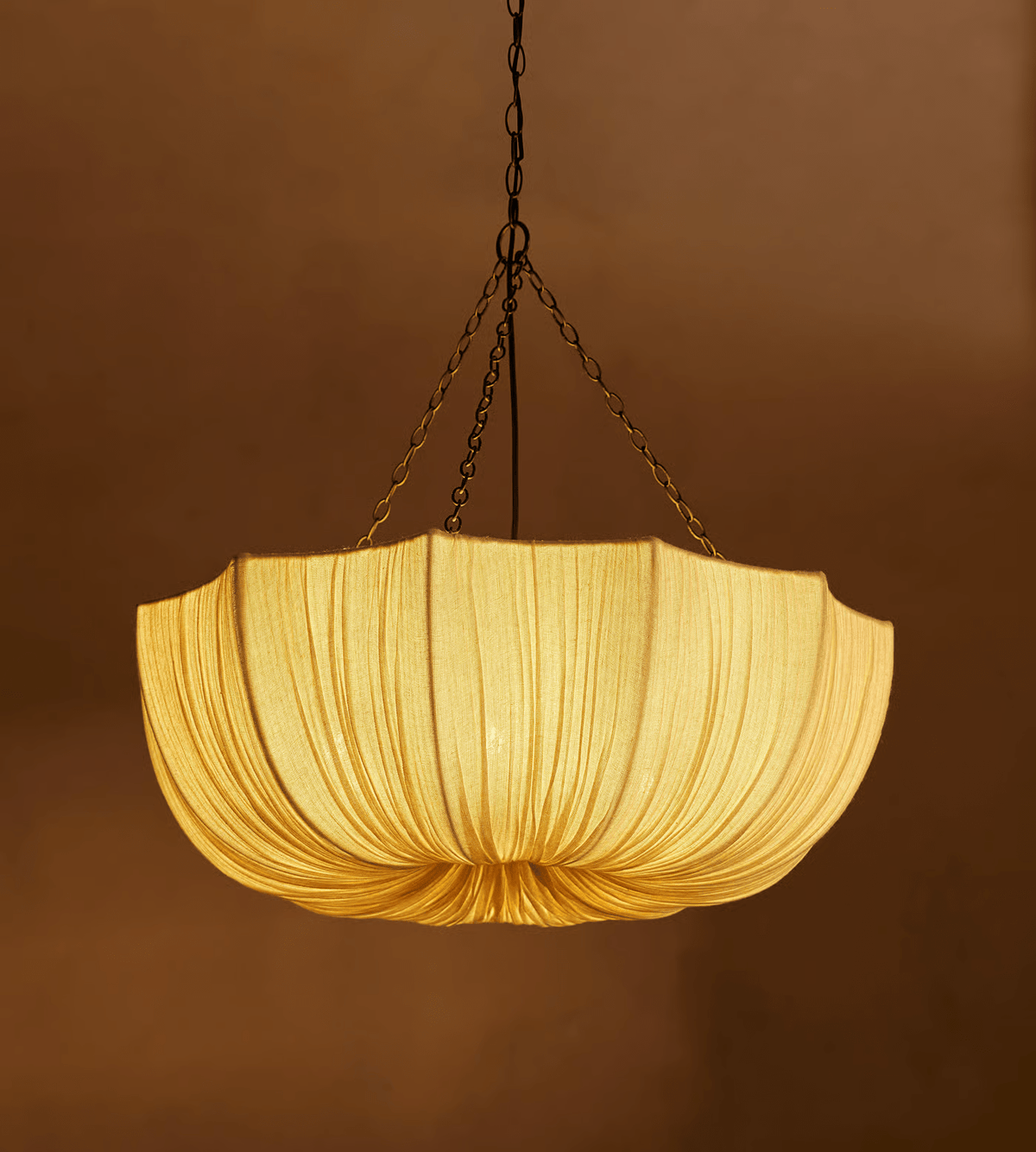 Evenq Lustre Suspendu Vintage En Tissu-Cielum