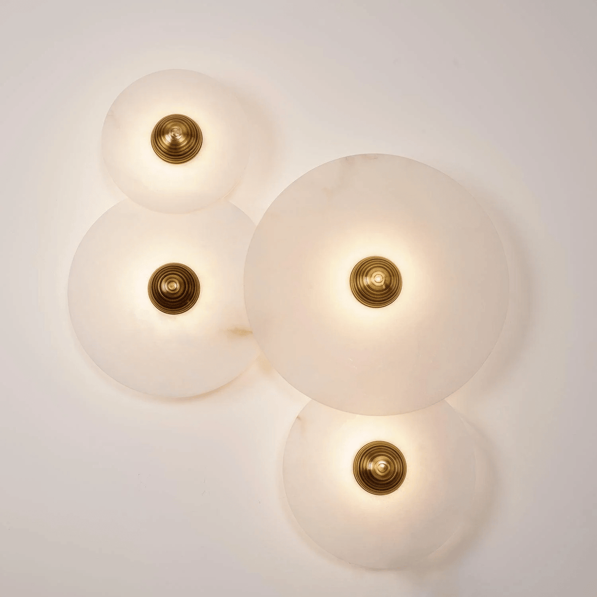 Tirixel Plafonnier Minimaliste en Albâtre-Cielum