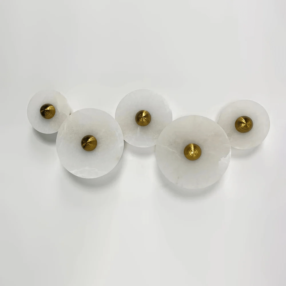 Tirixel Plafonnier Minimaliste en Albâtre-Cielum