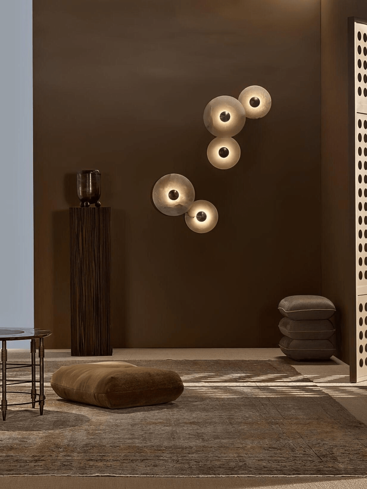 Tirixel Plafonnier Minimaliste en Albâtre-Cielum