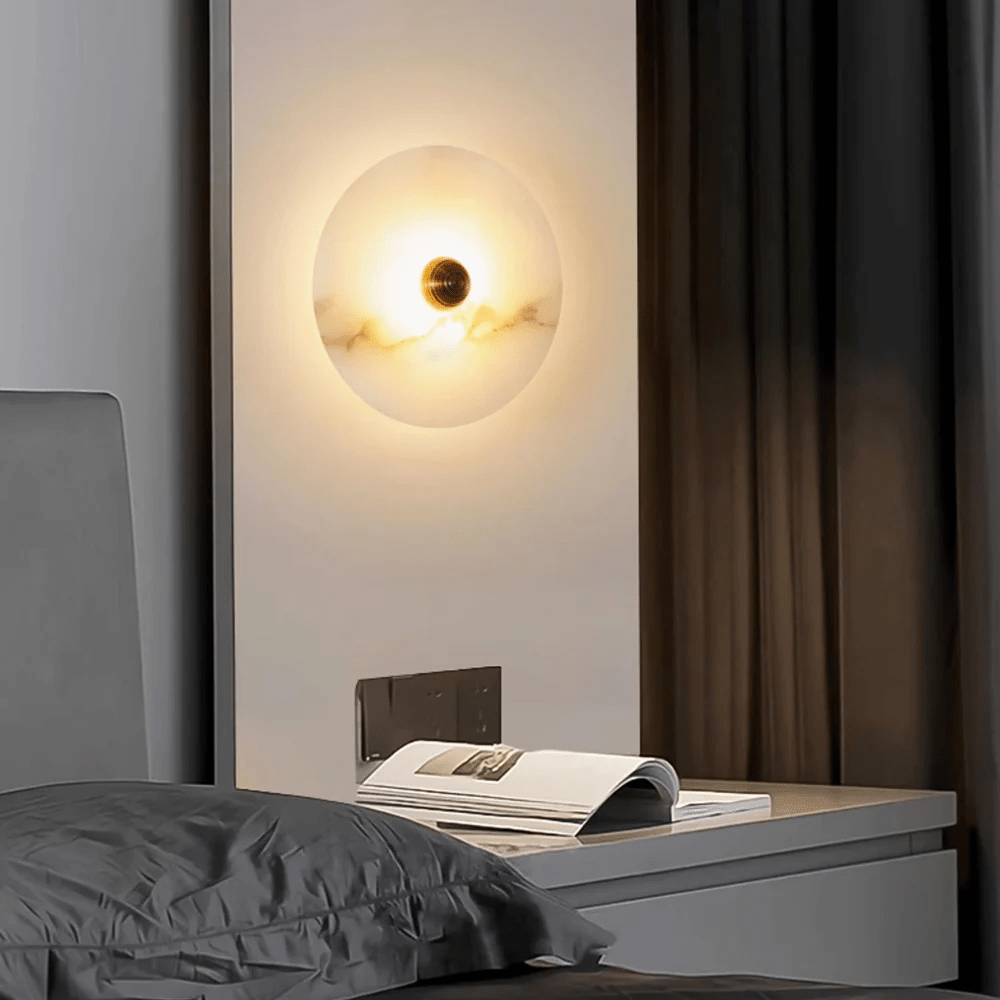 Tirixel Plafonnier Minimaliste en Albâtre-Cielum