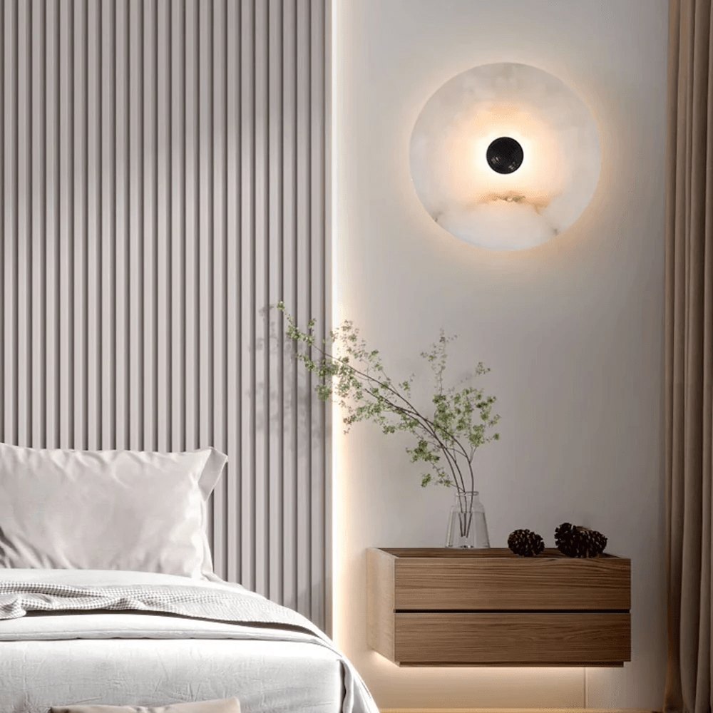 Tirixel Plafonnier Minimaliste en Albâtre-Cielum