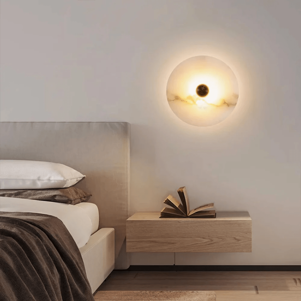Tirixel Plafonnier Minimaliste en Albâtre-Cielum
