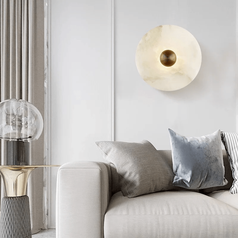 Tirixel Plafonnier Minimaliste en Albâtre-Cielum