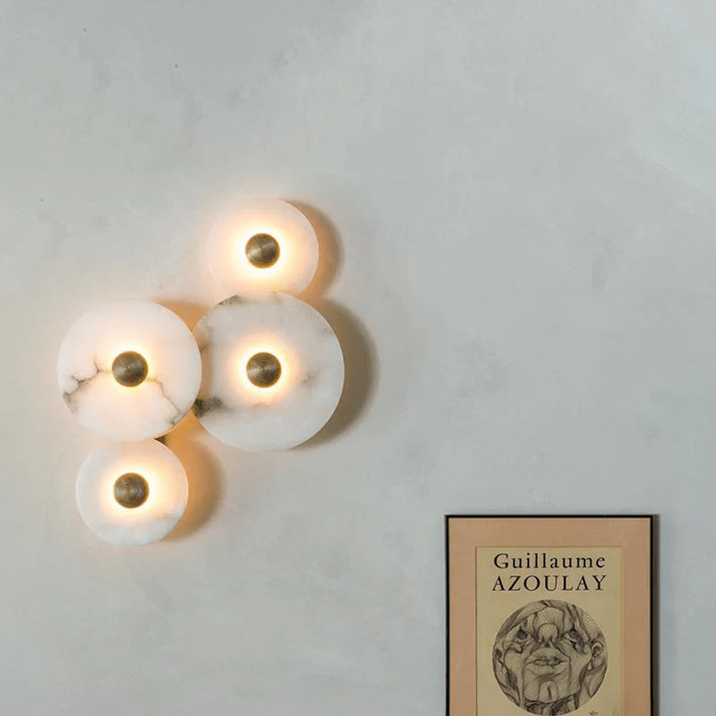 Tirixel Plafonnier Minimaliste en Albâtre-Cielum