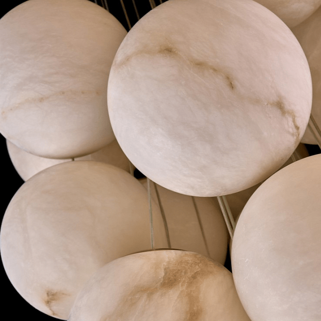 Gaia Suspension en Albâtre