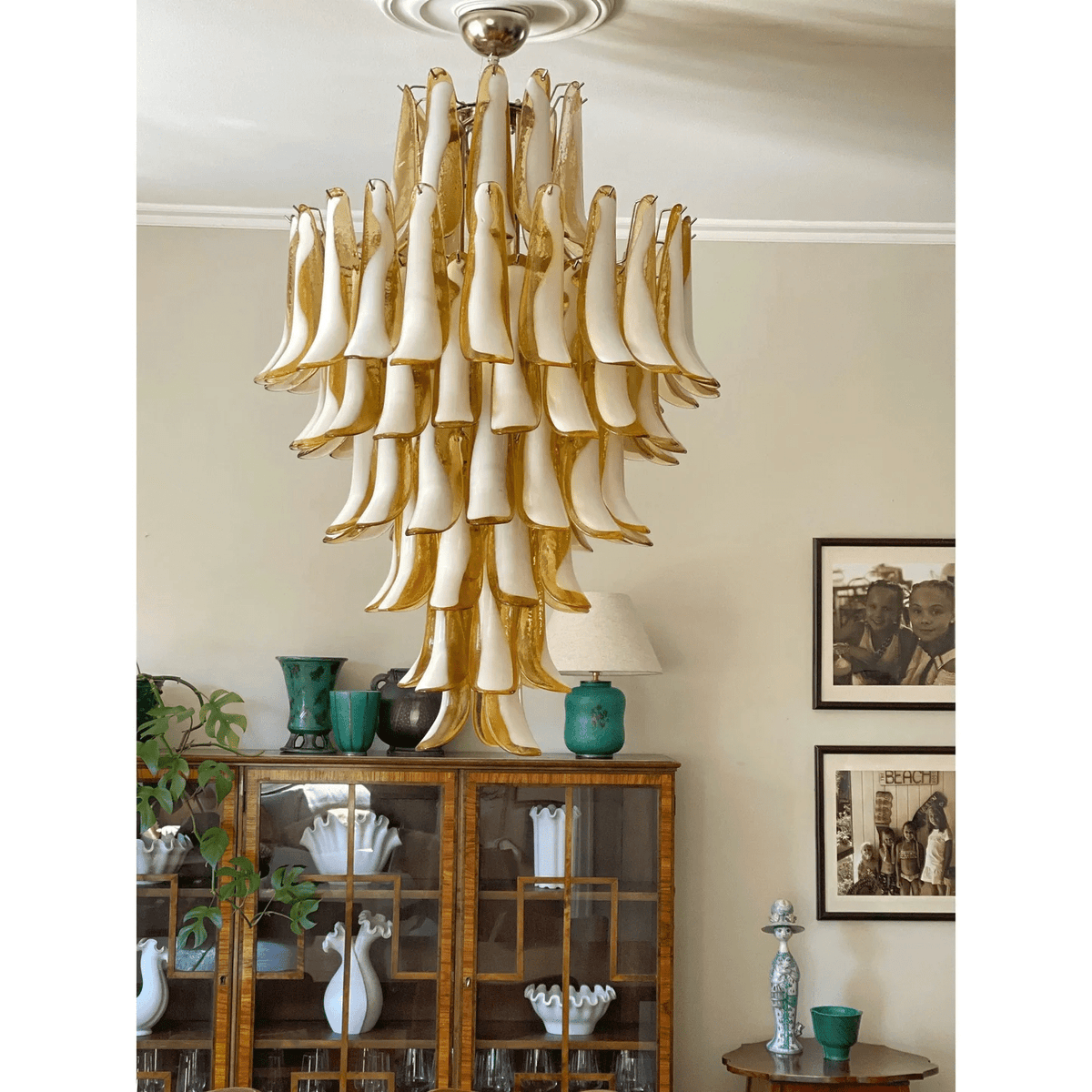 Tessa Suspension Verre Petals