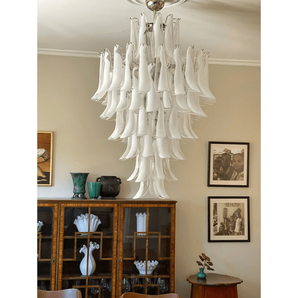 Tessa Suspension Verre Petals