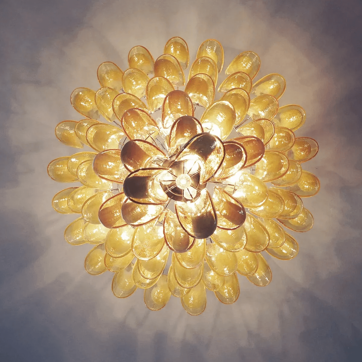 Tessa Suspension Verre Petals