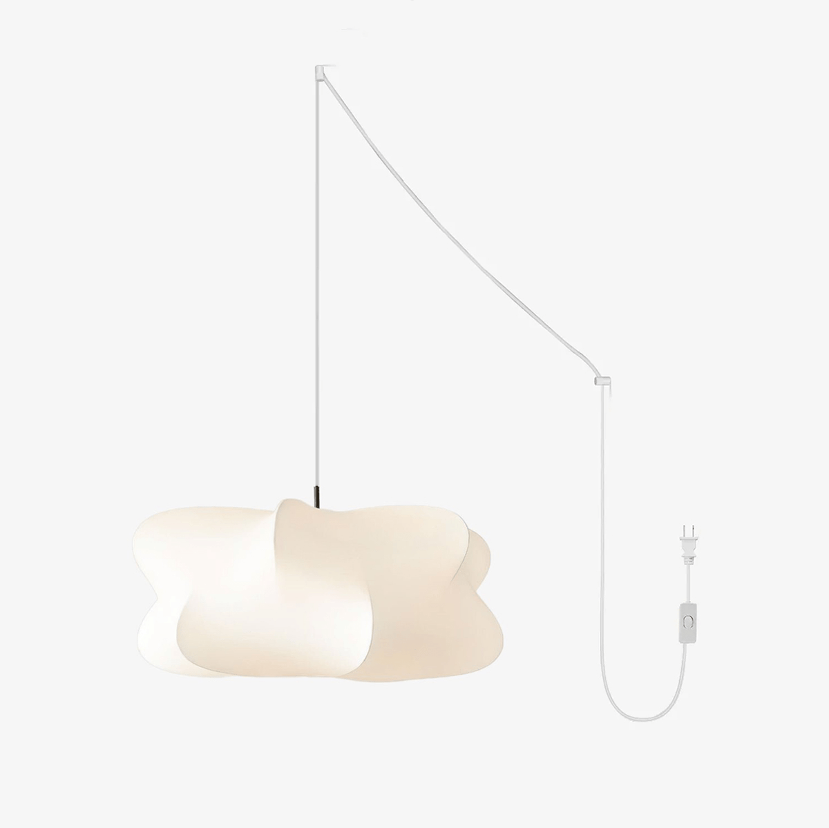 Bibi Cloudy Suspension Soie Décorative Moderne