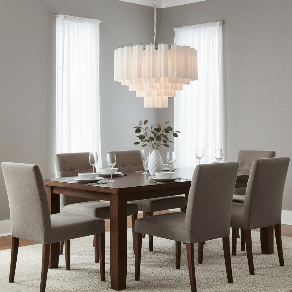 Bexy Verre Cascade Lustre