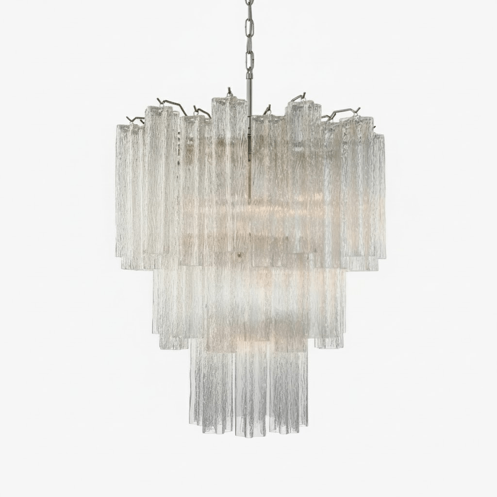 Vins Lustre Verre Élégant Sculptural