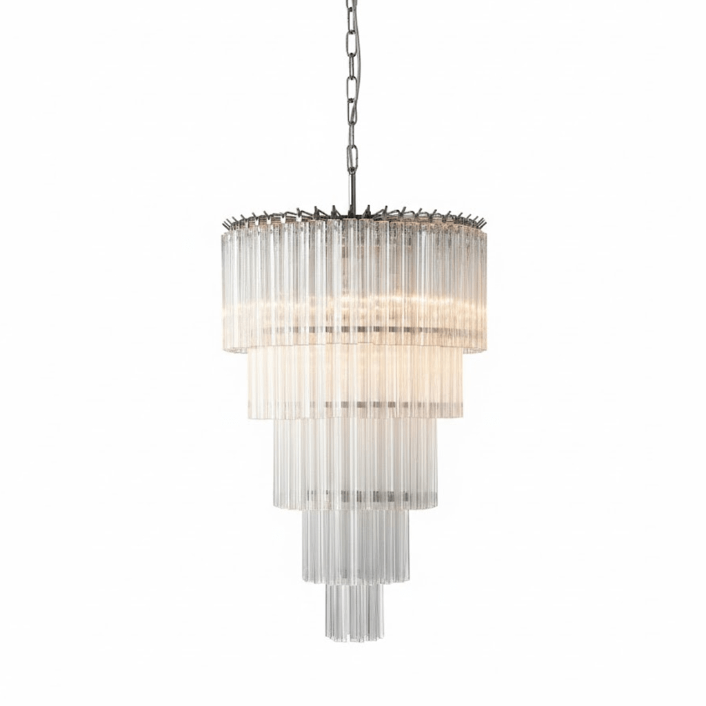 Qydr Luxurious Lustre en Verre