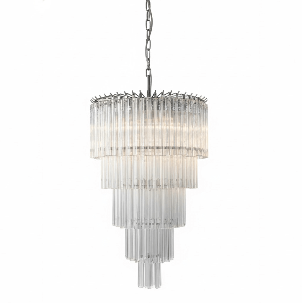 Qydr Luxurious Lustre en Verre