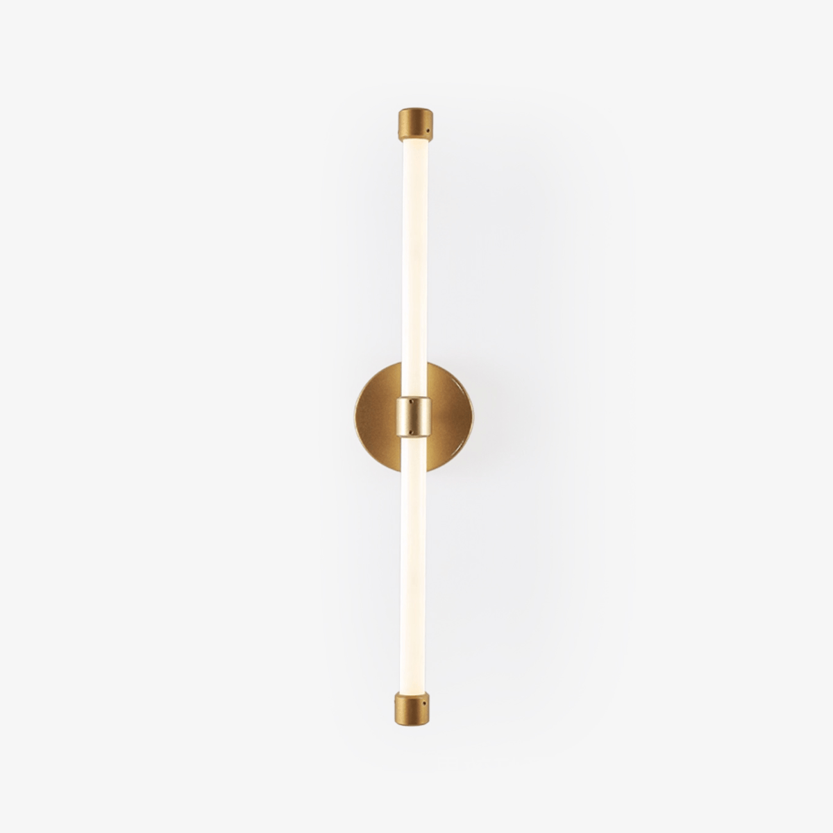 Voske Applique Murale Tube Vertical Minimaliste Laiton