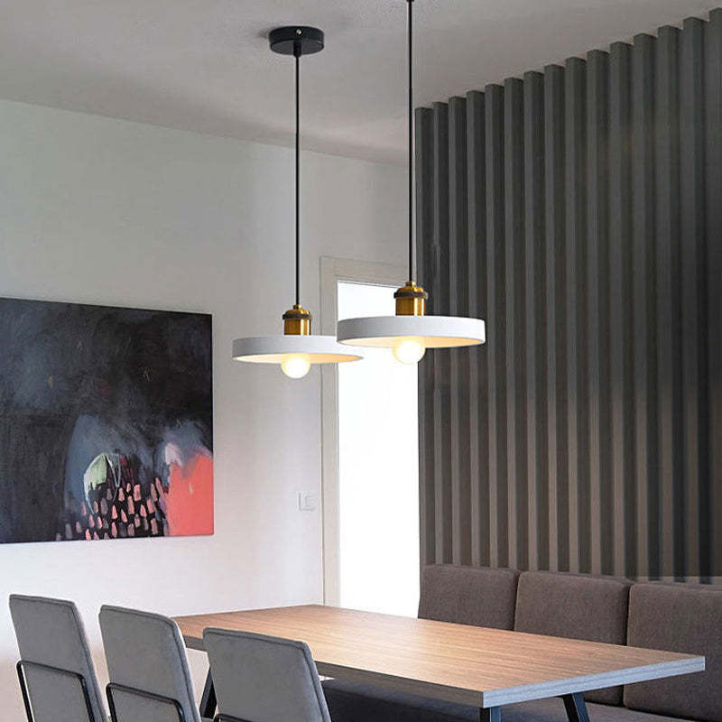 Astel Luminaires Suspension Nordique Blanc/Orange/Noir/Gris. Salon-Cielum