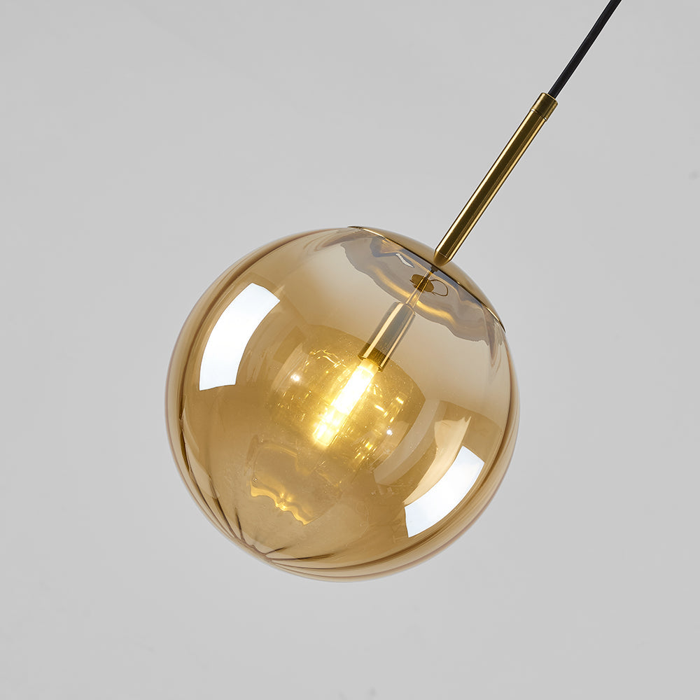 Sevenel Suspension Boule Moderne Métal/Verre-Cielum