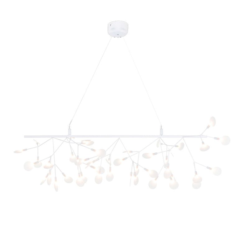 Kevenq Lustre LED À Branches Longues Et Linéaires Artistiques-Cielum