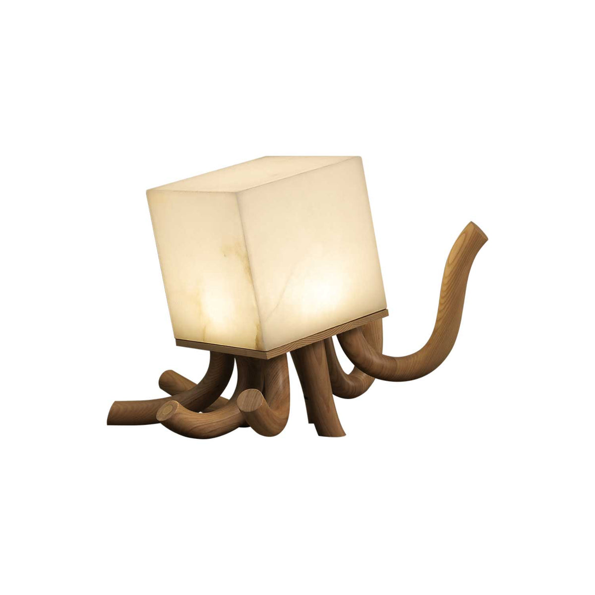 Dravk Lampe de Table Tentacle en Albâtre