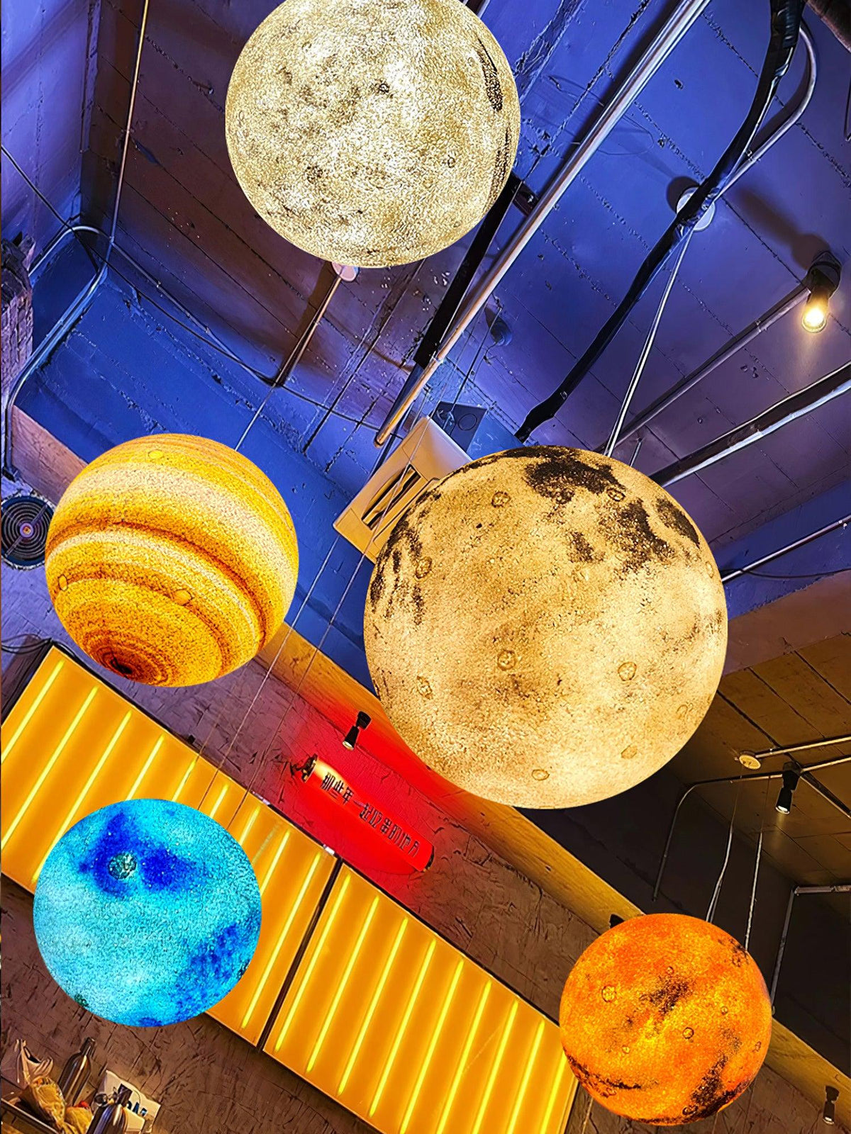 Vostix Suspension Sphère Planétaire-Cielum