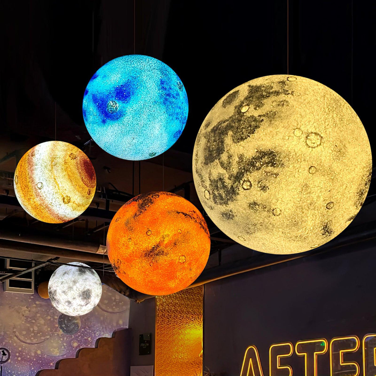 Vostix Suspension Sphère Planétaire-Cielum