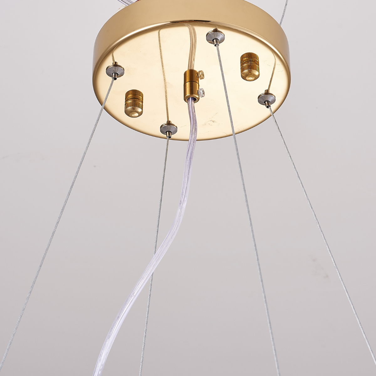 Korinor Lustre Suspension Feuille Artistic Design. Métal/Céramique. Blanc. Salon-Cielum