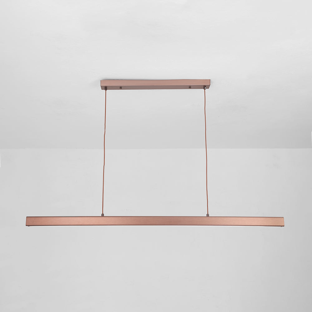 Xorin Suspension Linéaire Moderne Noir/Marron Salon-Cielum