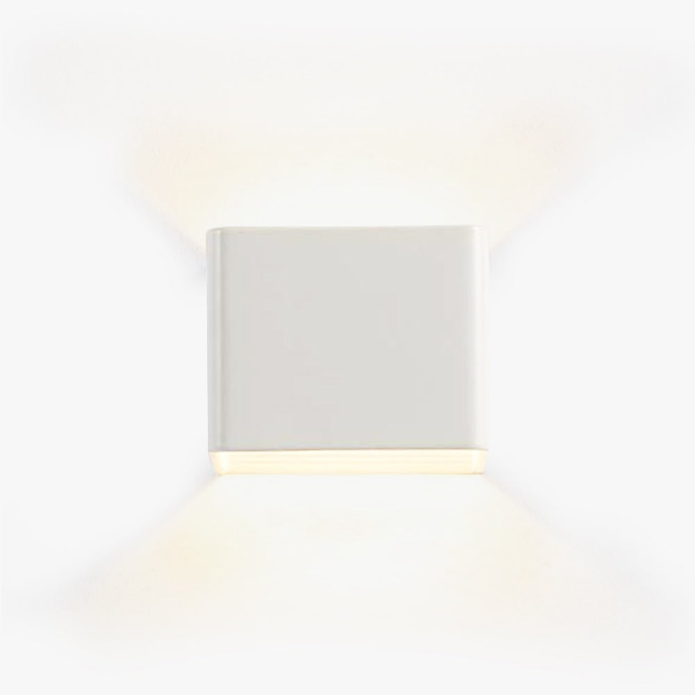 Kioxa Applique Murale Carrée Moderne 5-Couleurs. Chambre-Cielum