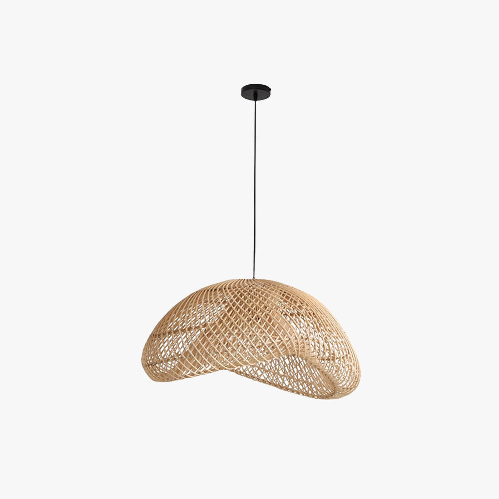 Juno Suspension style rustique en rotin