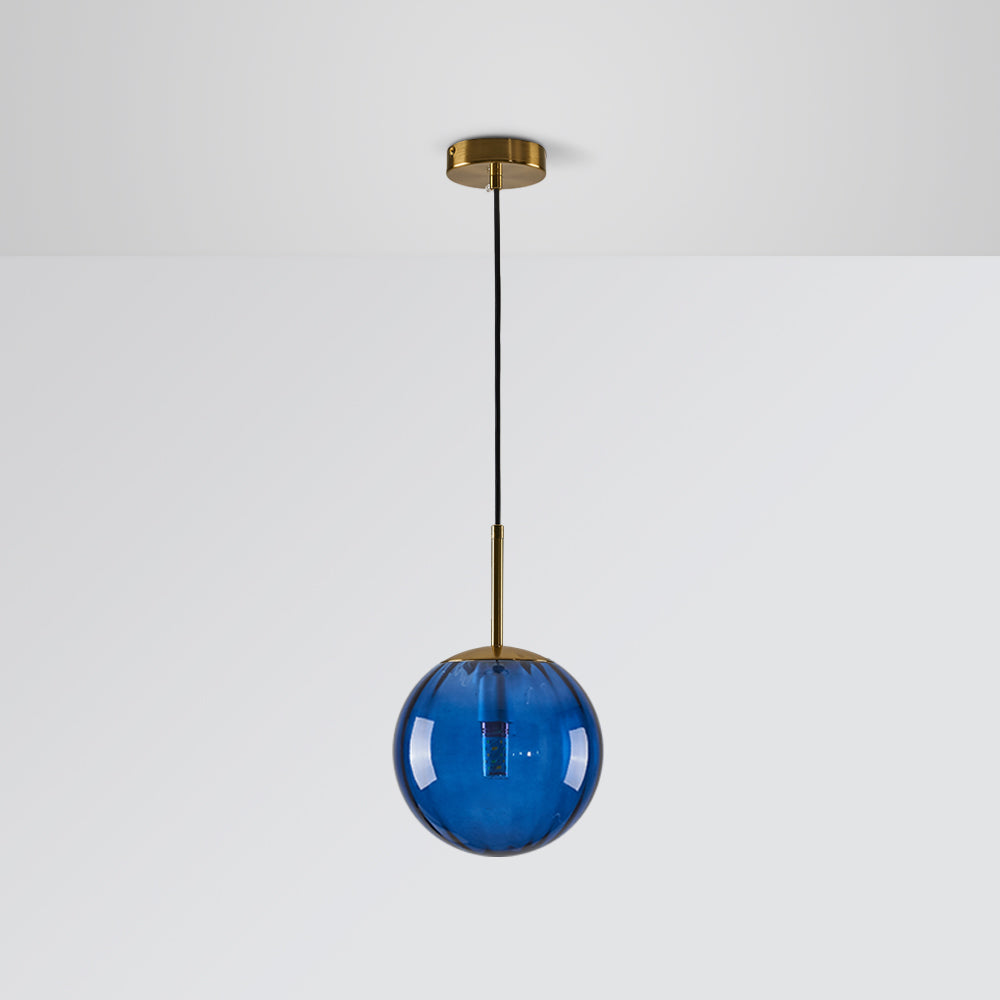 Sevenel Suspension Boule Moderne Métal/Verre-Cielum