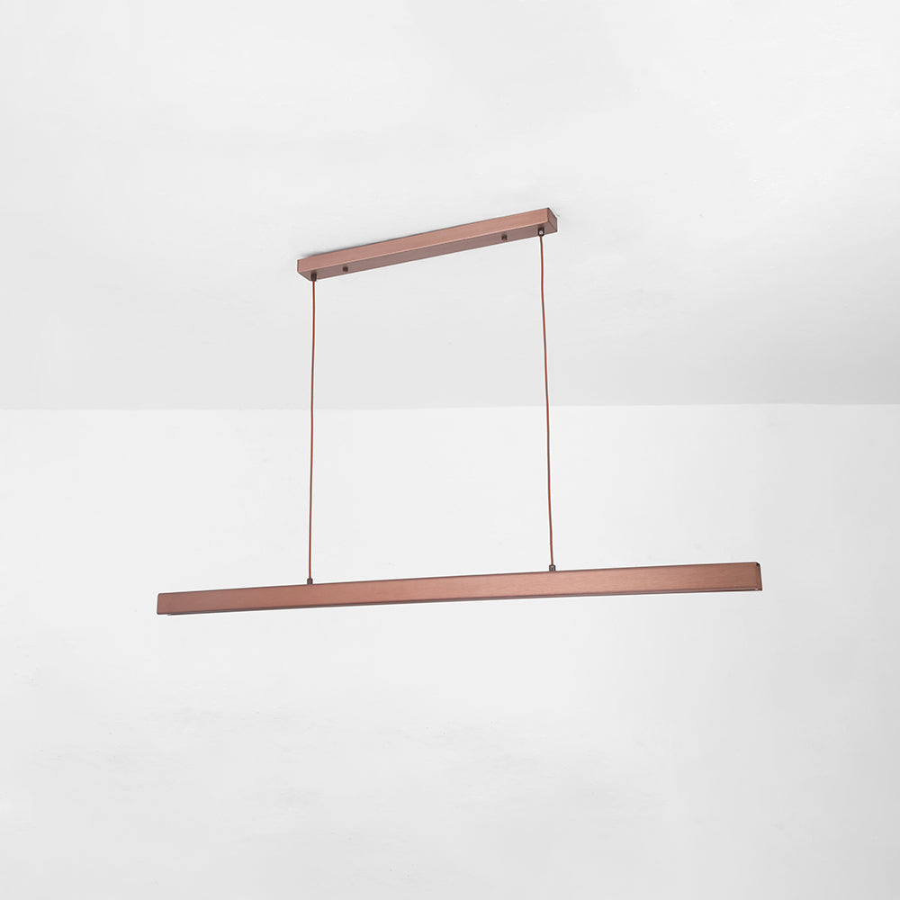 Xorin Suspension Linéaire Moderne Noir/Marron Salon-Cielum