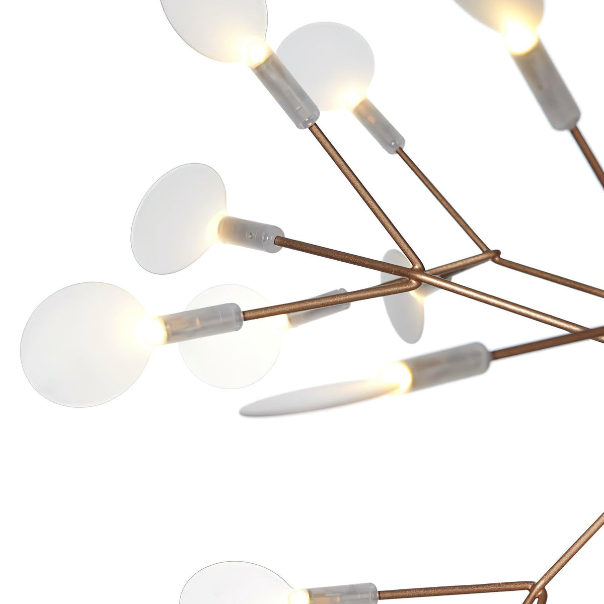 Kevenq Lustre LED À Branches Longues Et Linéaires Artistiques-Cielum