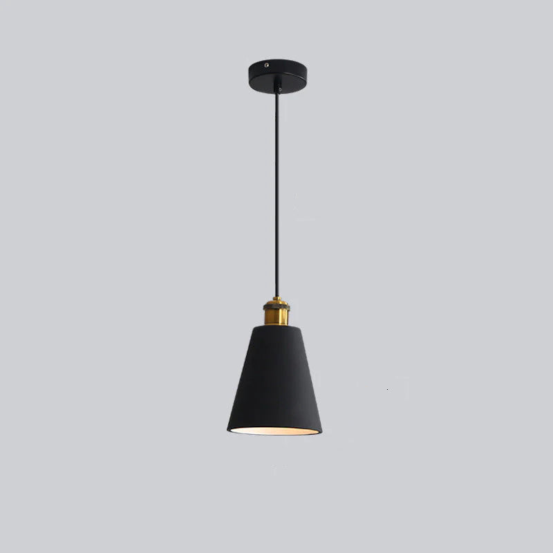 Astel Luminaires Suspension Nordique Blanc/Orange/Noir/Gris. Salon-Cielum
