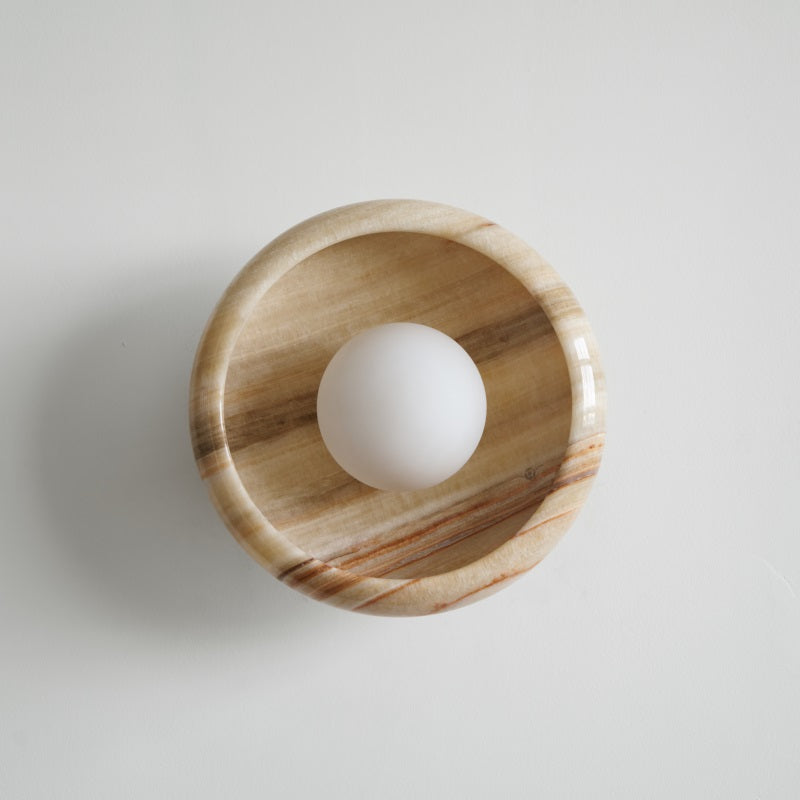 Onvix Natural Onyx Wall Light-Neutral Decor