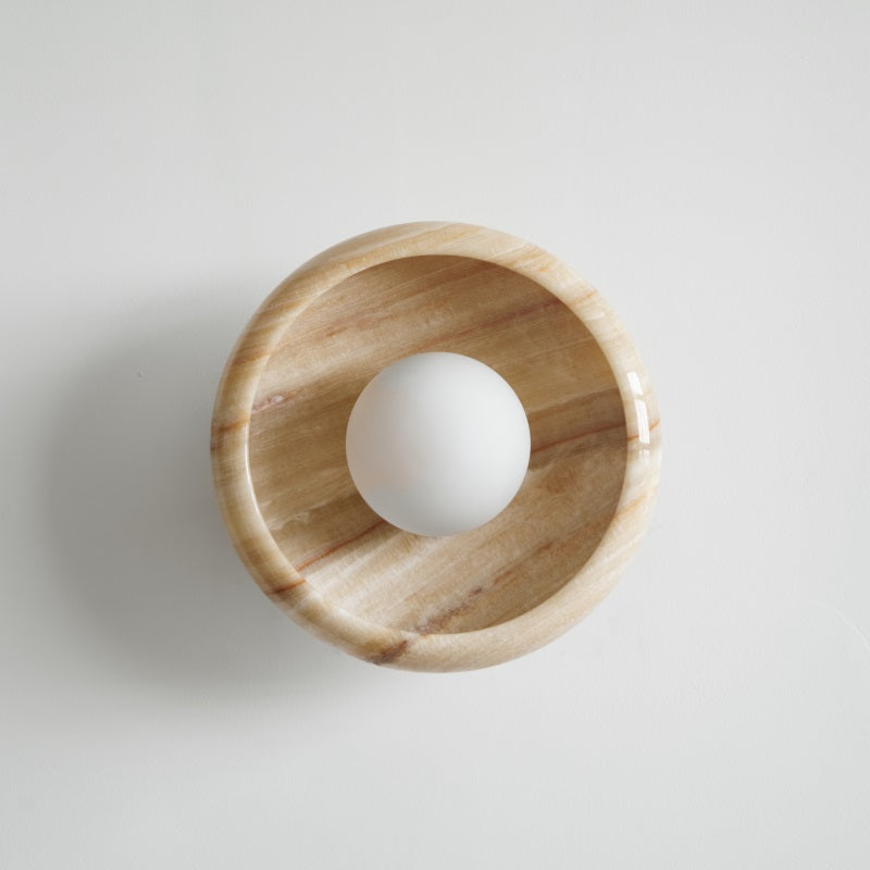 Onvix Natural Onyx Wall Light-Neutral Decor