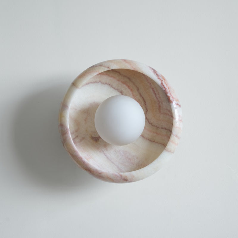 Onvix Natural Onyx Wall Light-Neutral Decor