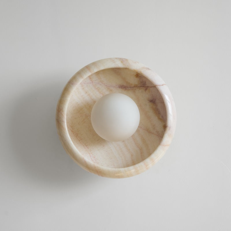 Onvix Natural Onyx Wall Light-Neutral Decor
