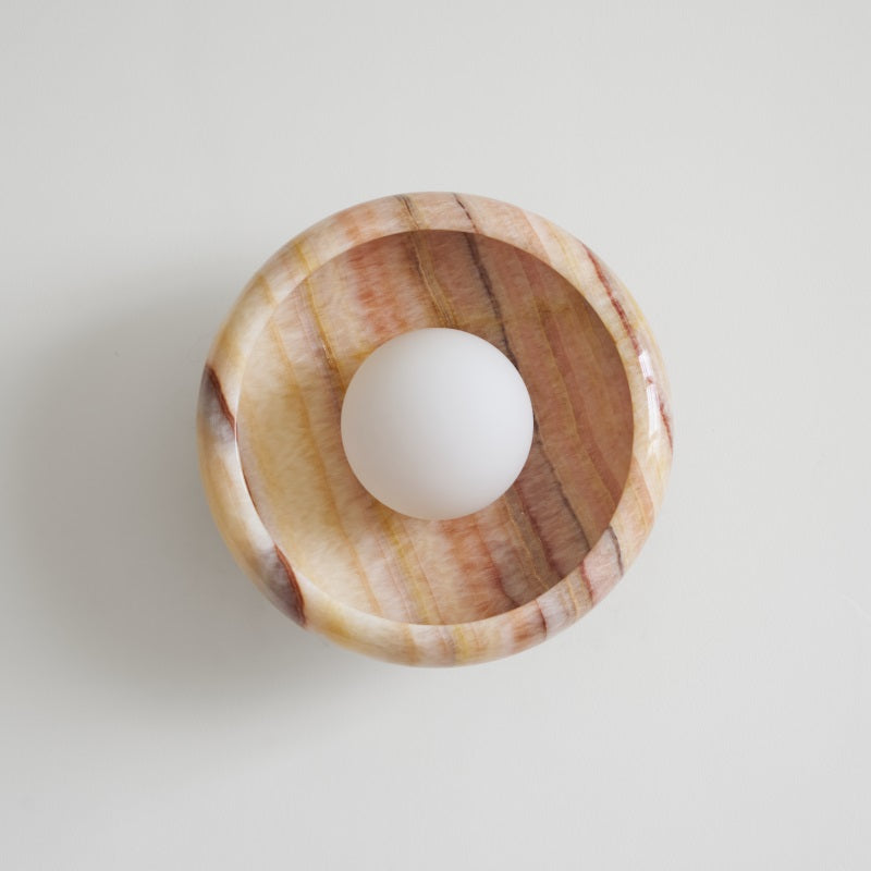 Onvix Natural Onyx Wall Light-Neutral Decor