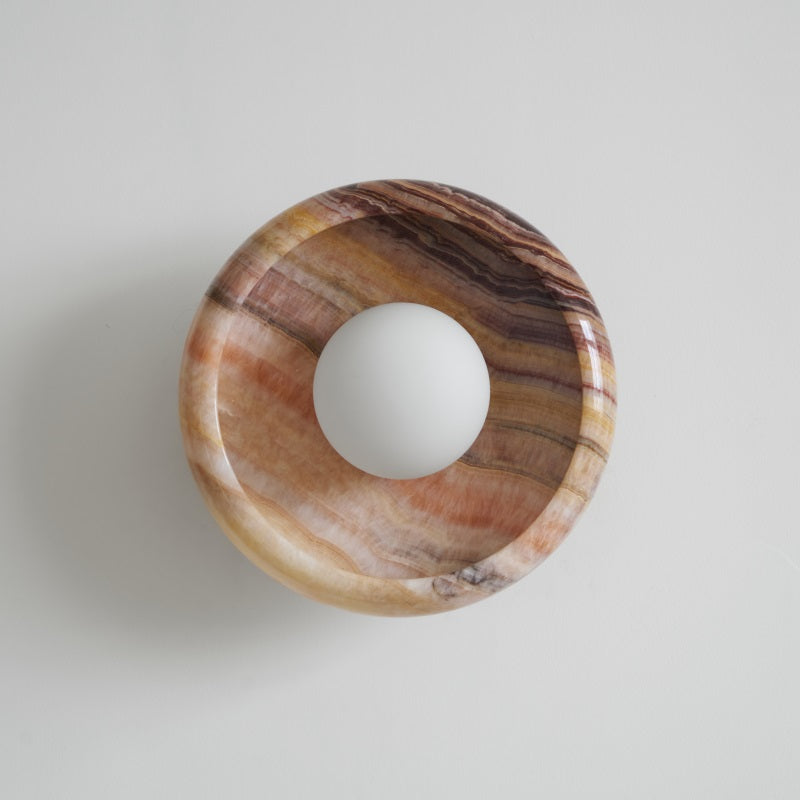 Onvix Natural Onyx Wall Light-Neutral Decor