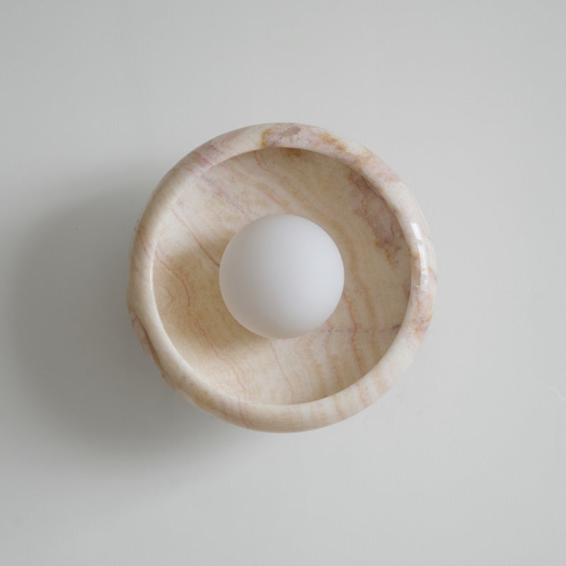 Onvix Natural Onyx Wall Light-Neutral Decor