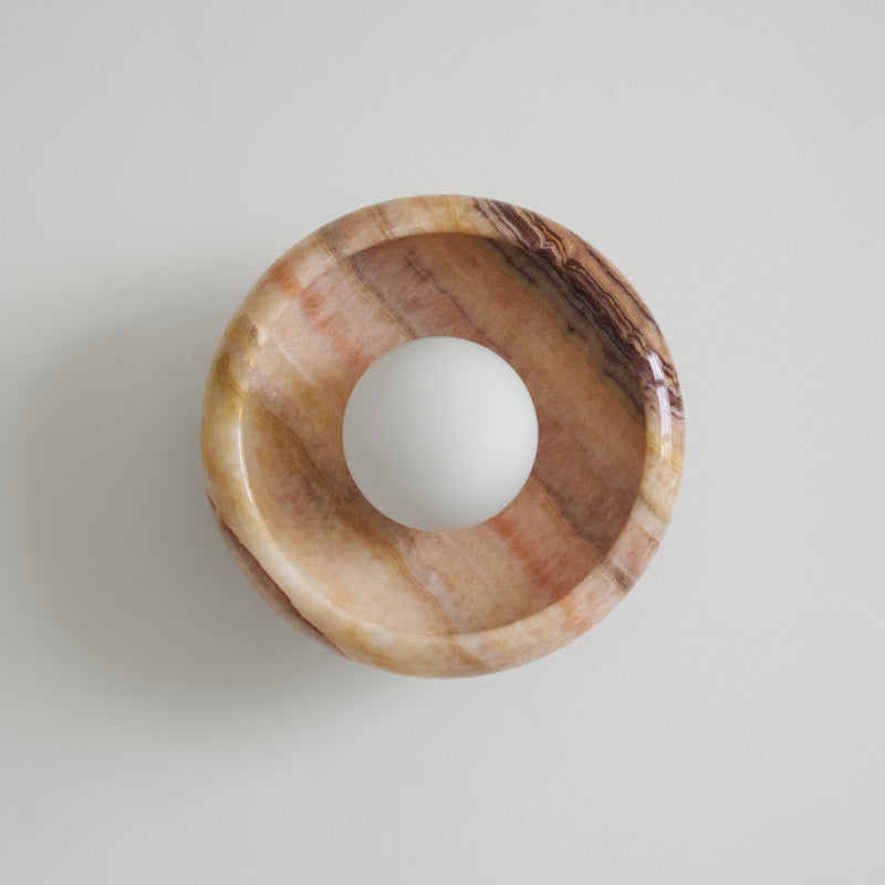 Onvix Natural Onyx Wall Light-Neutral Decor