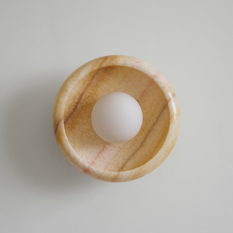 Onvix Natural Onyx Wall Light-Neutral Decor
