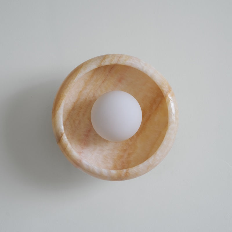 Onvix Natural Onyx Wall Light-Neutral Decor