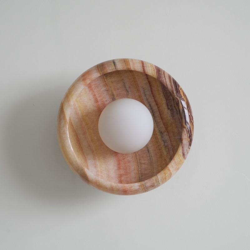 Onvix Natural Onyx Wall Light-Neutral Decor