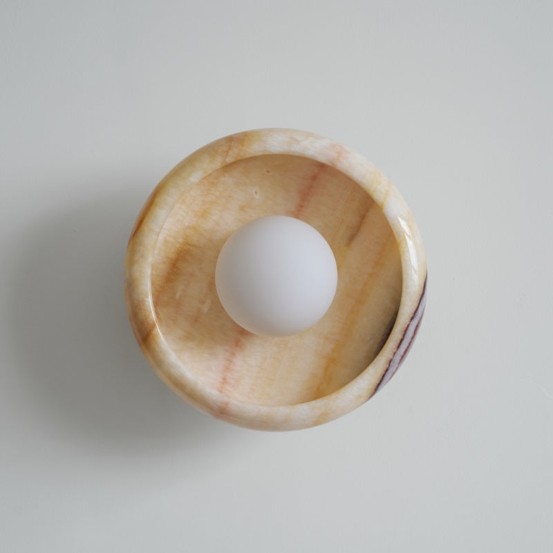 Onvix Natural Onyx Wall Light-Neutral Decor