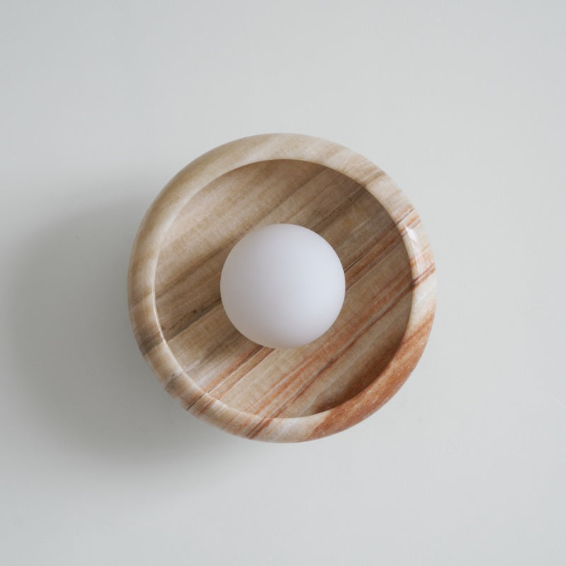 Onvix Natural Onyx Wall Light-Neutral Decor
