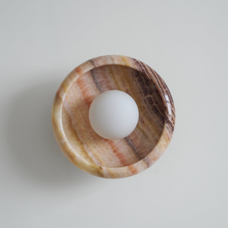 Onvix Natural Onyx Wall Light-Neutral Decor