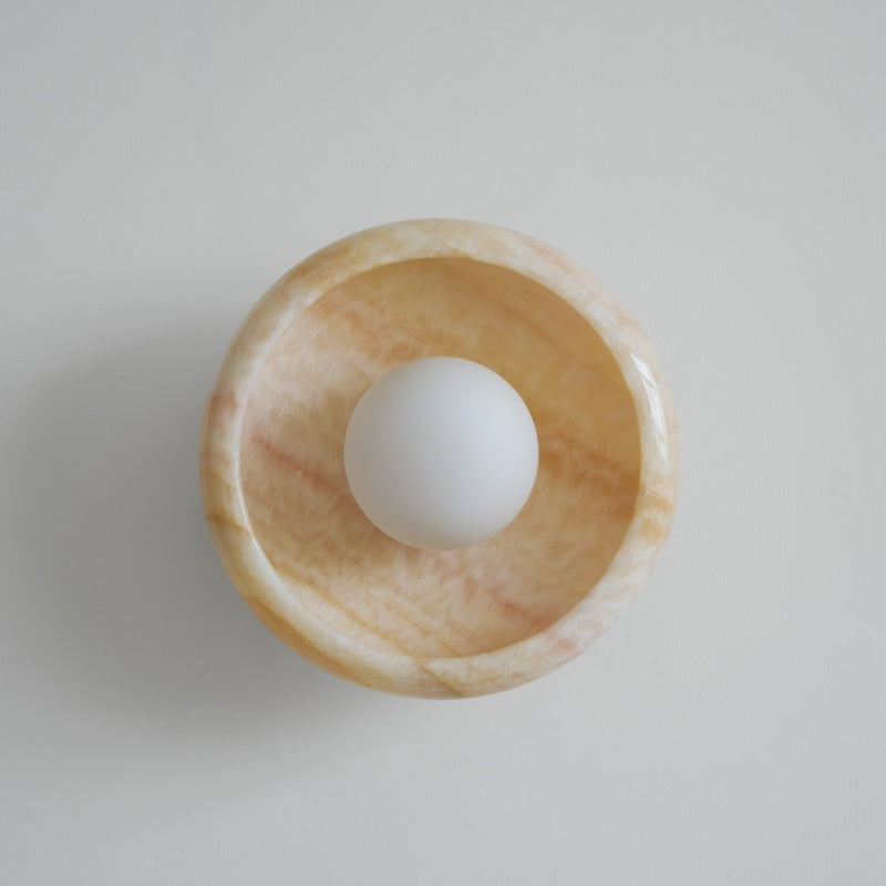 Onvix Natural Onyx Wall Light-Neutral Decor